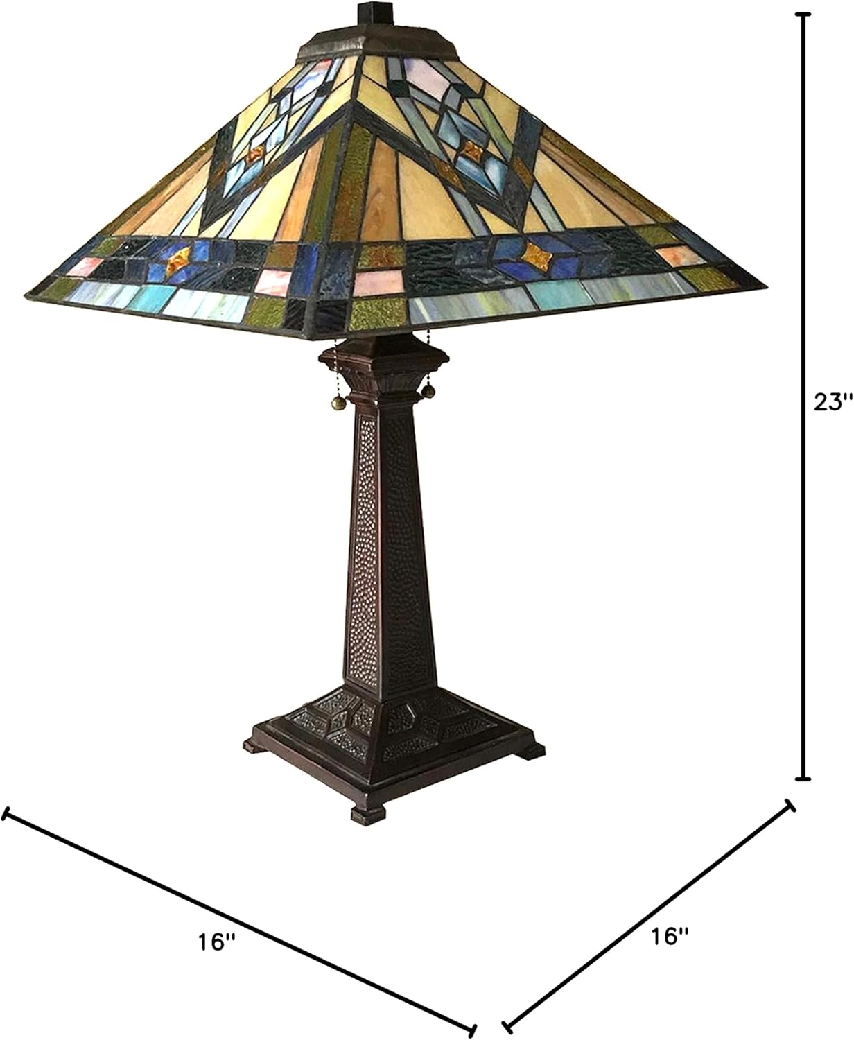 Antique Dark Bronze Table Lamp U62217