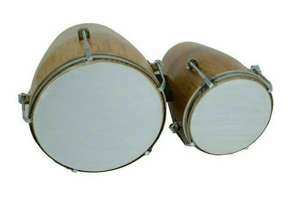 Natural Wood Bongo Drum Set W772147