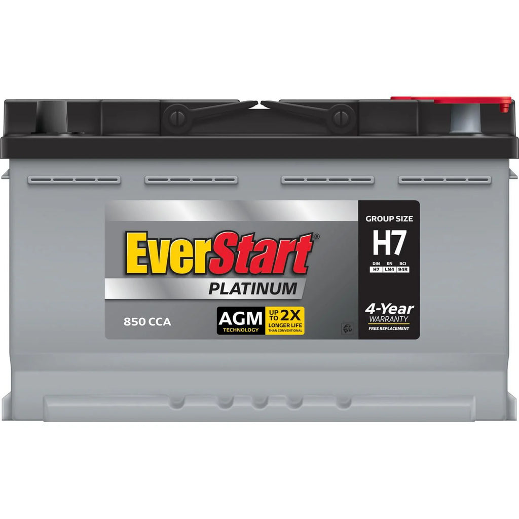 AGM Automotive Battery, Group Size H7 / LN4 / 94R 12 Volt, 800 CCA 140 RC M686744