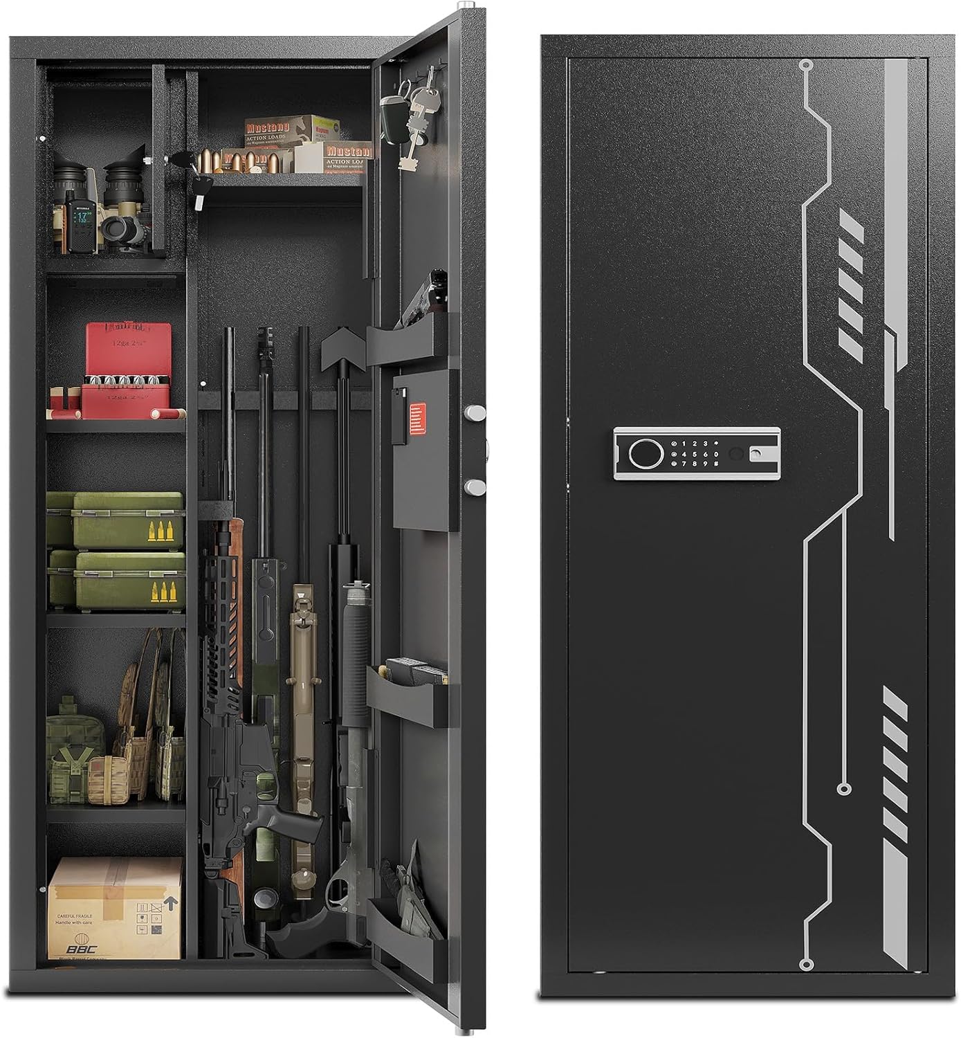 8-12 Gun Safe with Adjustable Shelves L61625