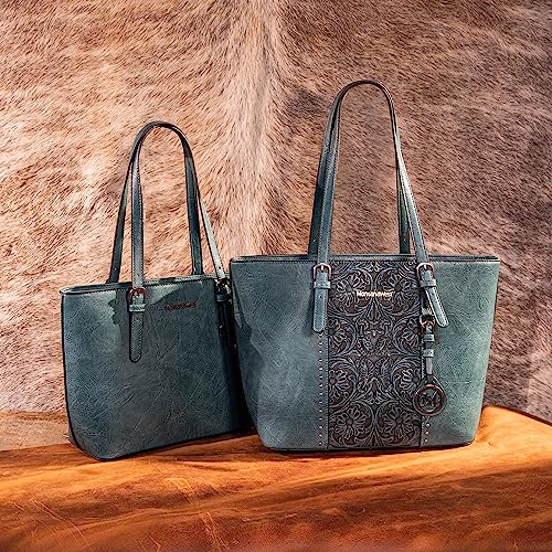 Large Embossed Tote Bag and Handbags Set 2Pcs O5061