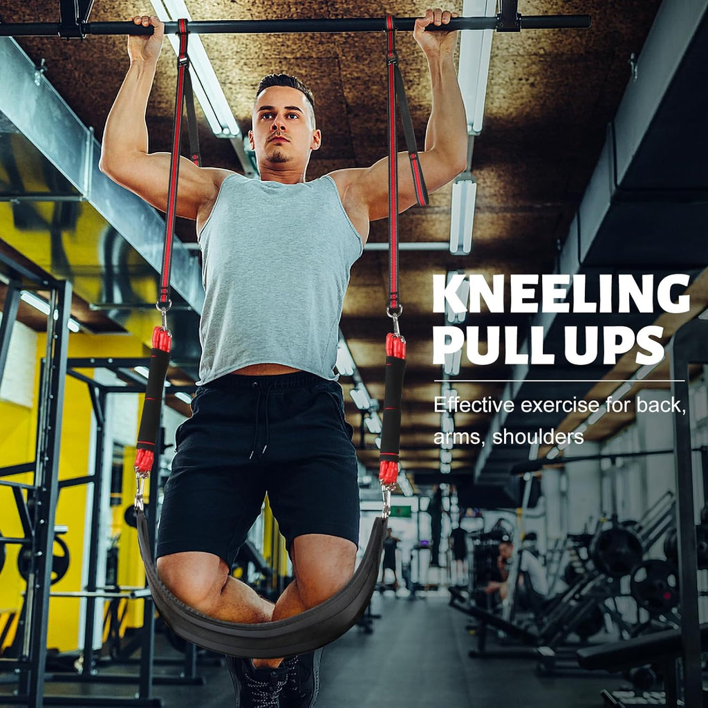 660LBS Heavy Duty Pull-up Assist Band Set with Fabric Rest C478630