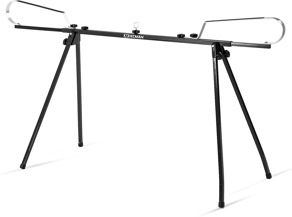 Cross Country Nordic Ski Waxing Single Profile Bench Table with Foldable Legs N985485