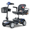 Silver Folding Electric Mobility Scooter F5186