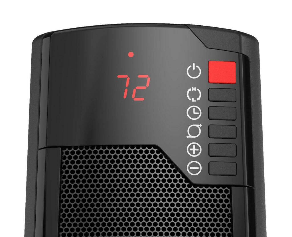 Black Ceramic Tower Space Heater D20896