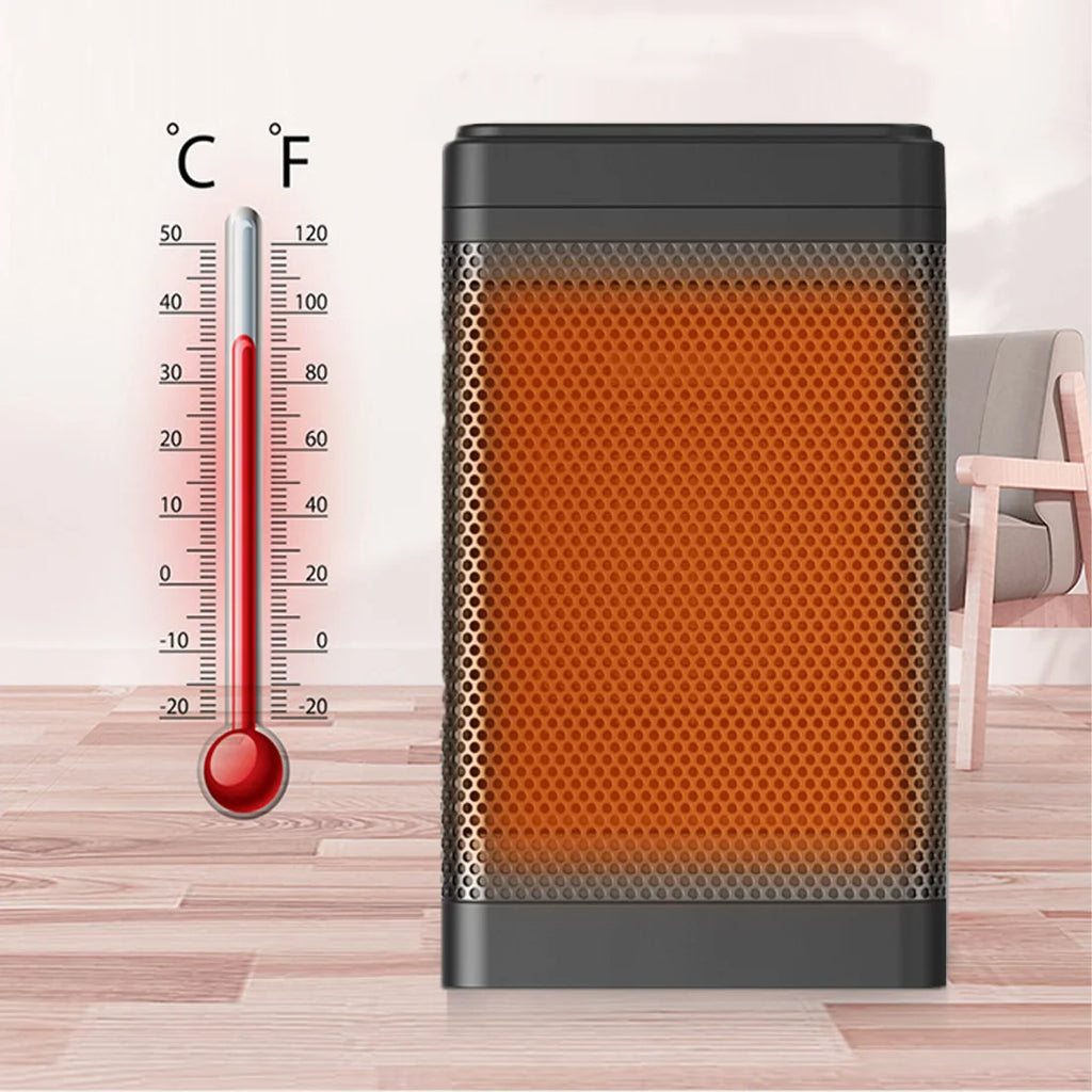 1500W Portable Electric Heater with Thermostat, Timer and Remote A3621