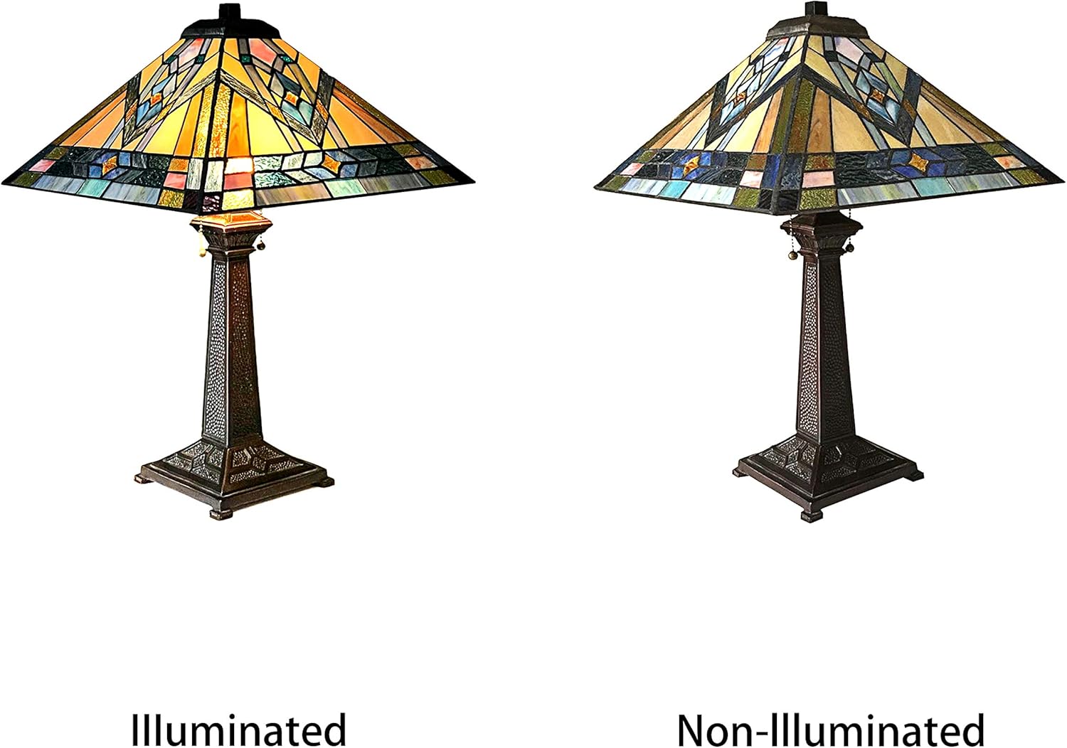 Antique Dark Bronze Table Lamp U62217