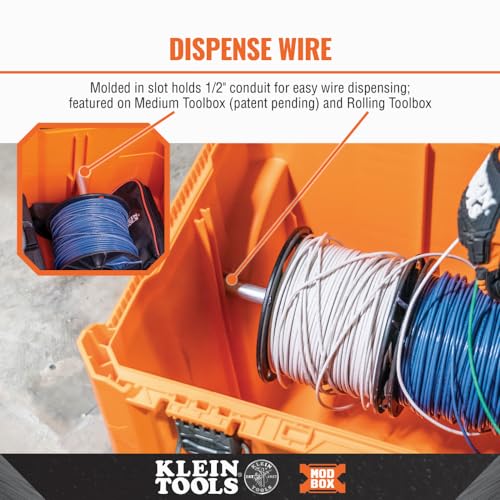 Modular Tool Storage System with 10-Inch Rubber Wheels Q197
