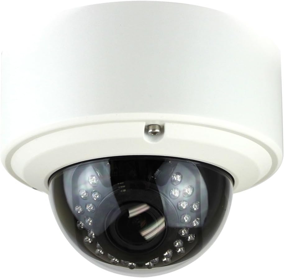 5 Megapixel H.265 HD 1920P Outdoor Indoor PoE Security IP Camera with 2.8-12mm Varifocal Zoom Len T65338
