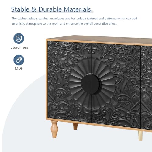 63" Sideboard Buffet with Storage Cabinet Y922