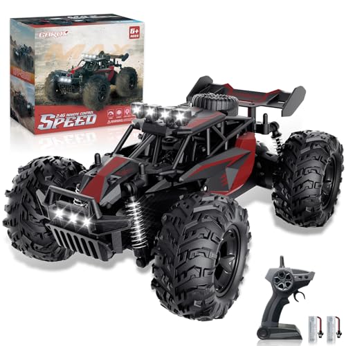 2.4GHz 25KM/H 1:16 Off-Road RC Car with LED Lights and 1800mAh Rechargeable Battery F58095