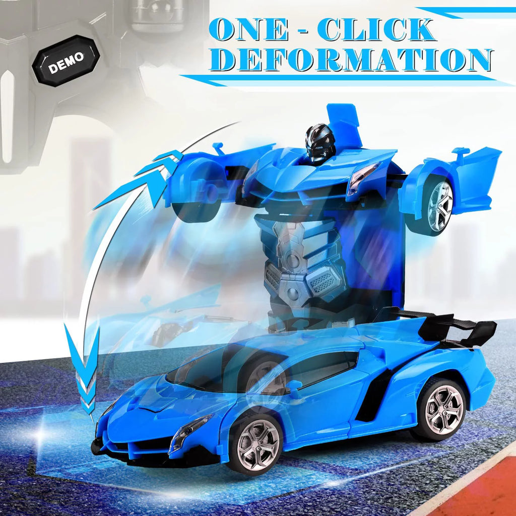 2-in-1 Transform Robot RC Racing Car, 1:18 Scale N332