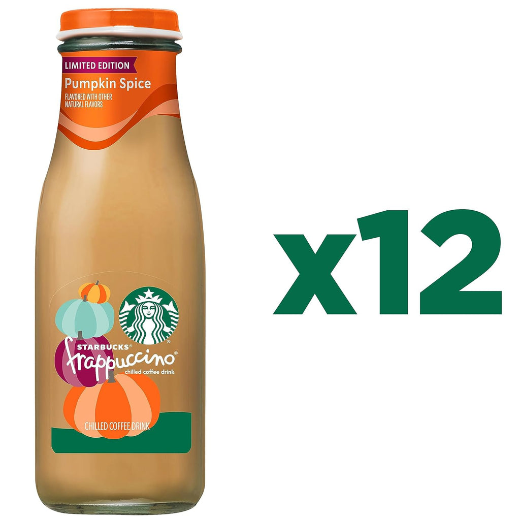 Pumpkin Spice Coffee Drink, 13.7 fl oz Bottles (12 Pack) C715