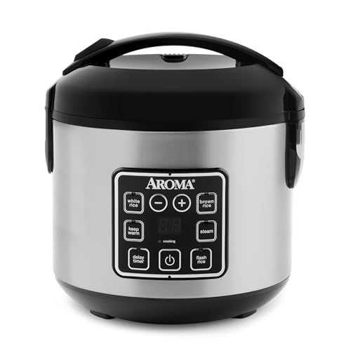 4-Cup Rice Cooker with Stainless Steel Exterior A6945