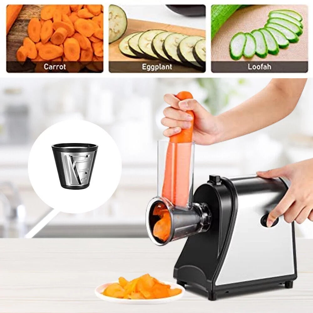 Electric Cheese Grater, Electric Slicer Shredder, Chopper E98786