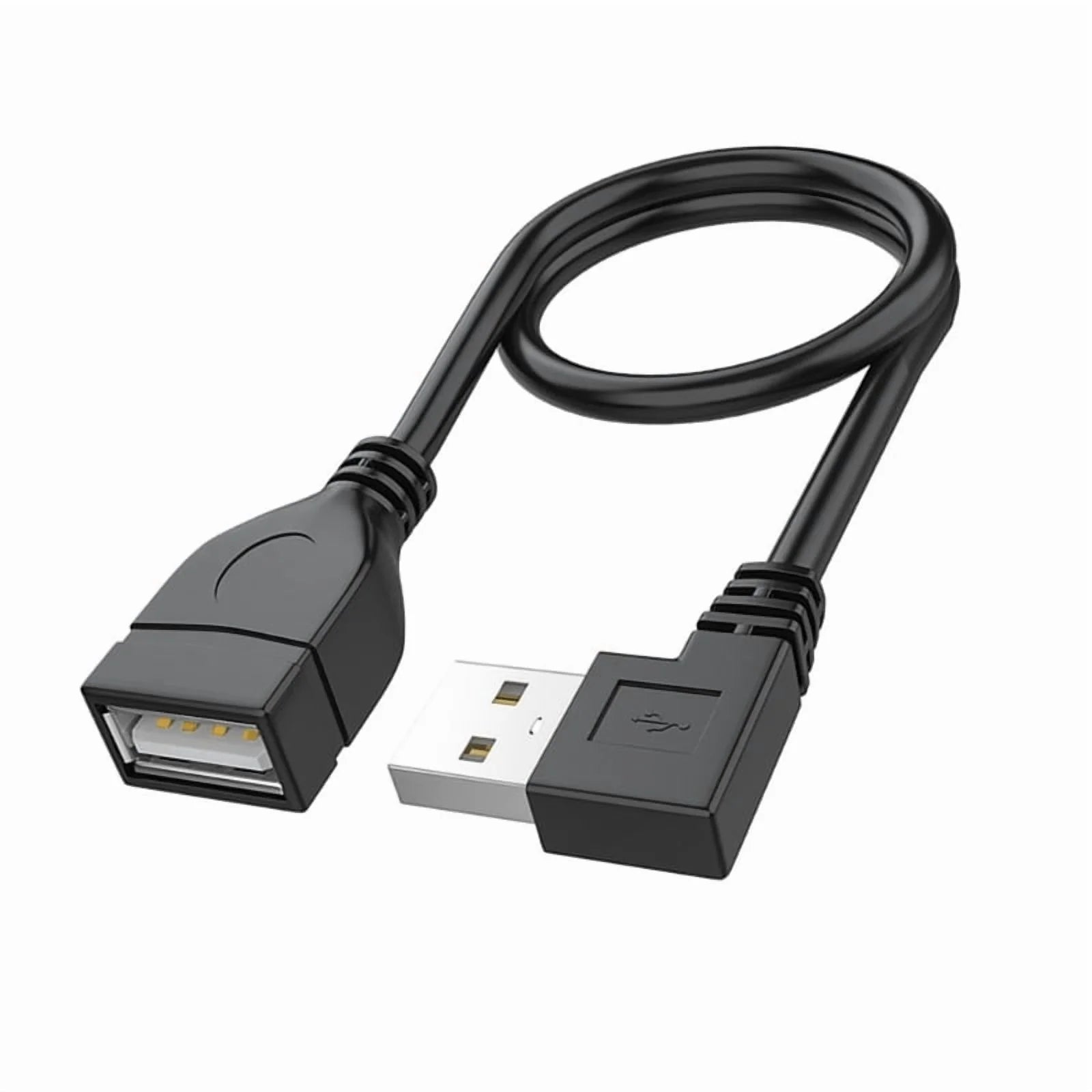 USB 2.0 Extension Cable Male to Female 90 Degree Angled B894