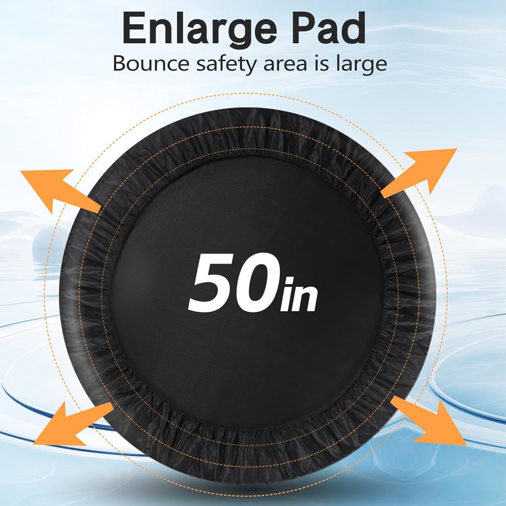 40/50" Foldable Mini Exercise Trampoline R6080