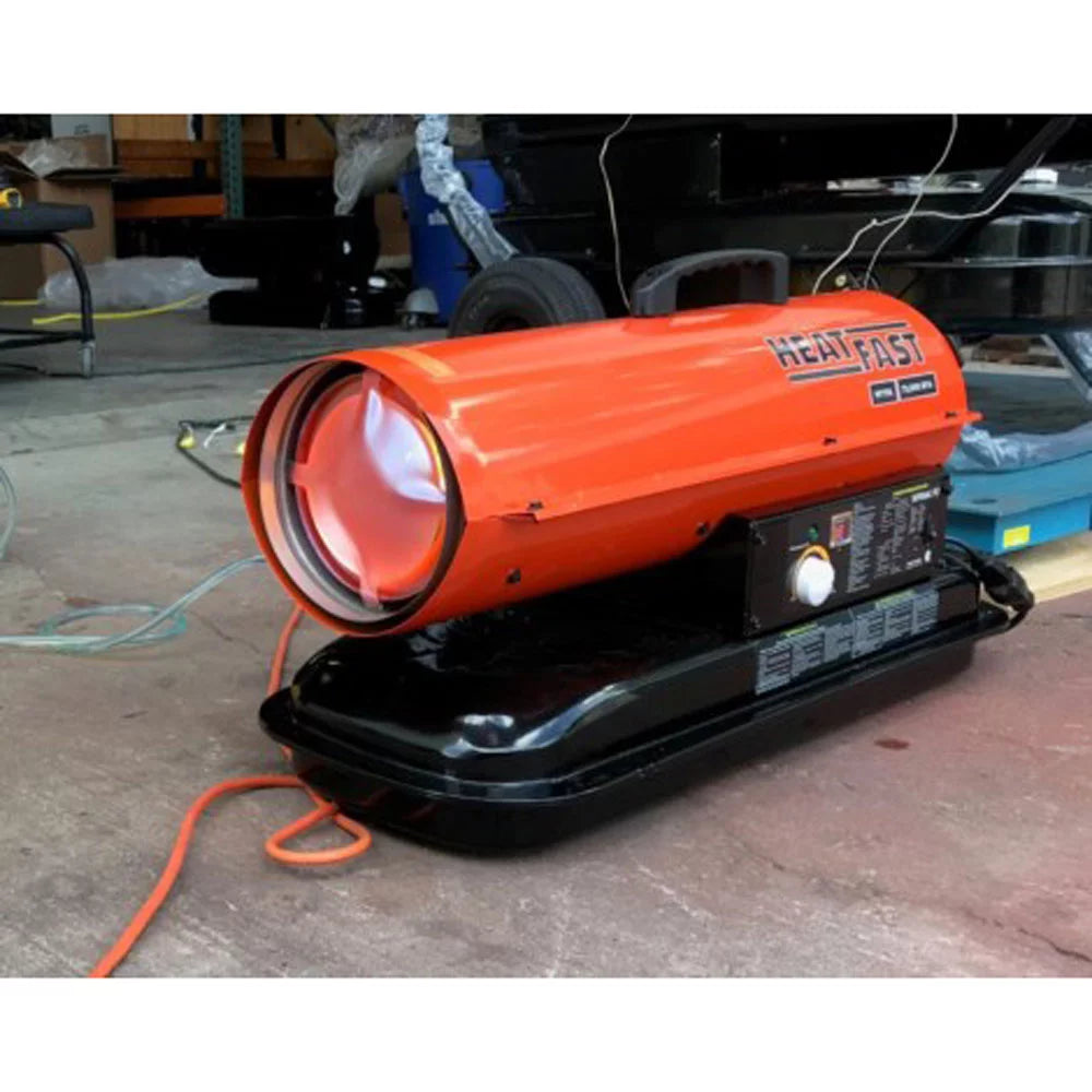 215,000 BTU Forced Air Kerosene Heater With Thermostat B258