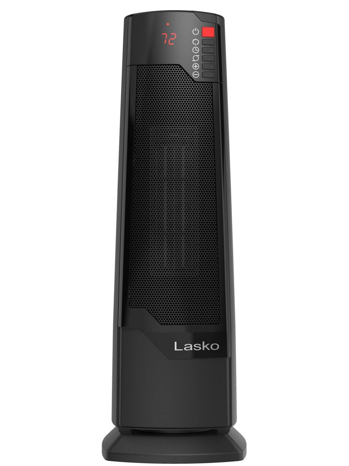 Black Ceramic Tower Space Heater D20896
