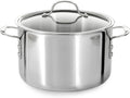 Tri-Ply Stainless Steel 8-Quart Stock Pot with Cover X355