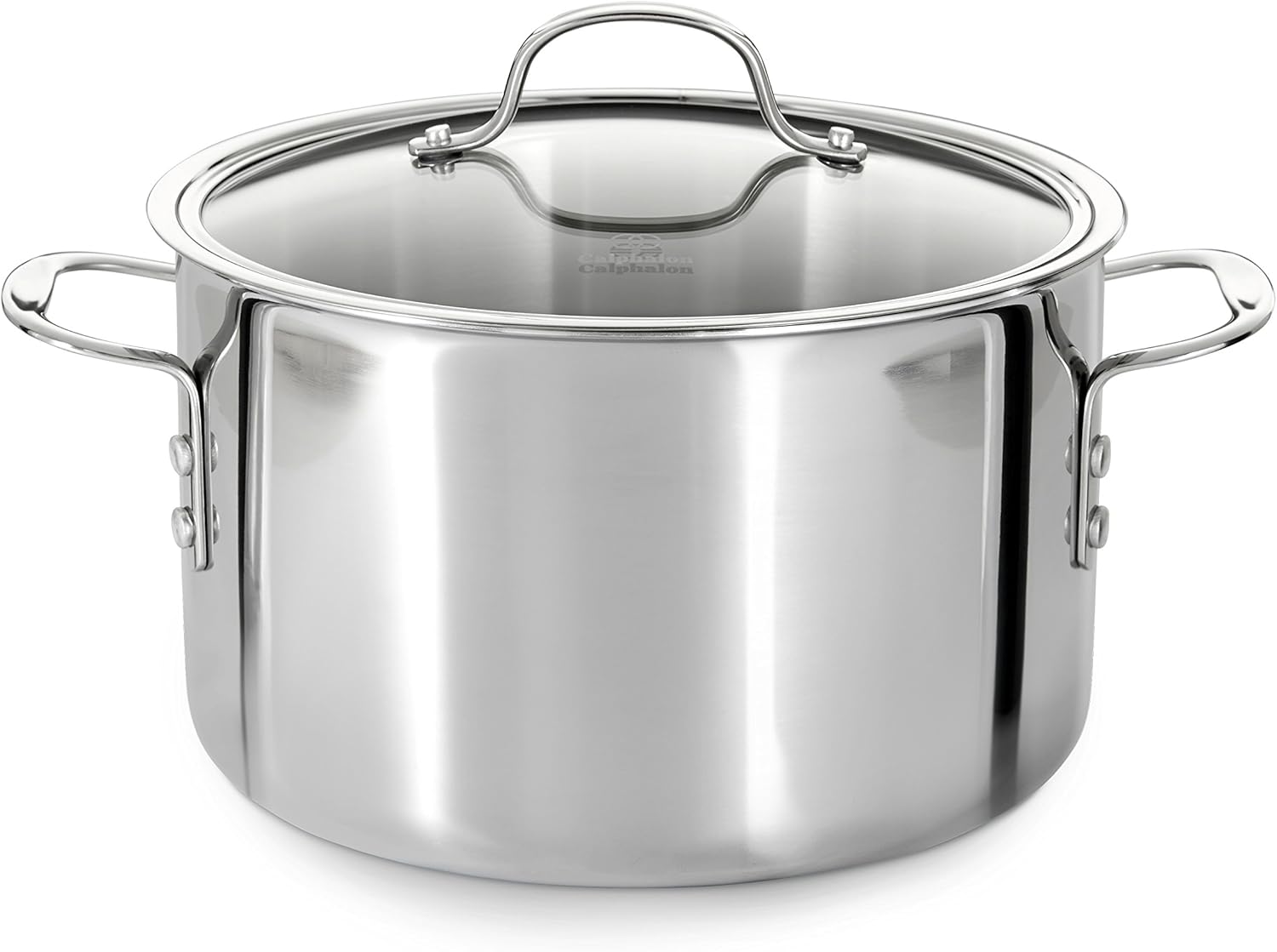 Tri-Ply Stainless Steel 8-Quart Stock Pot with Cover X355