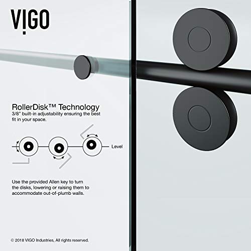 Matte Black Frameless Sliding Rectangle Tub Door with Clear Tempered Glass and Stainless Steel Hardware Q92163