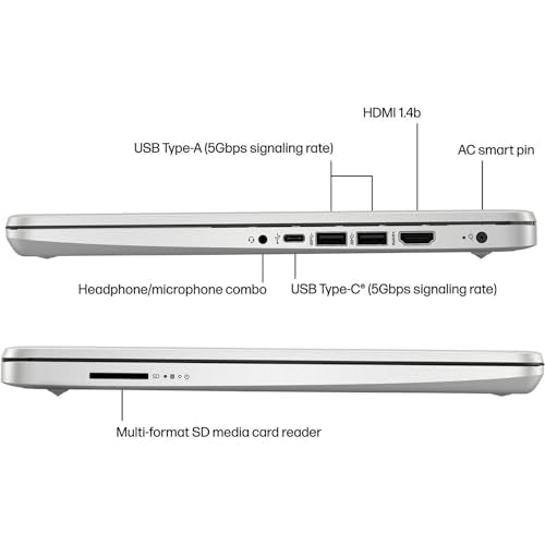Silver 14 Ultrabook Intel 4-Core CPU 16GB RAM 1.6TB Storage Win11 Pro H34817