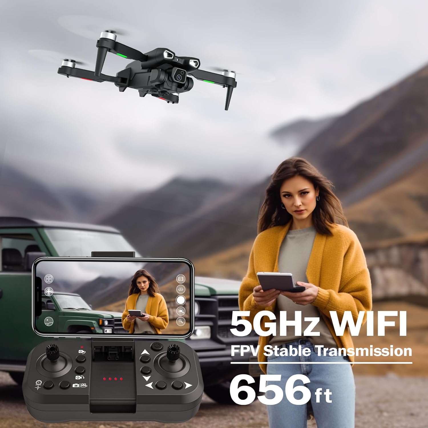 4K Adjustable Camera Drone R6784