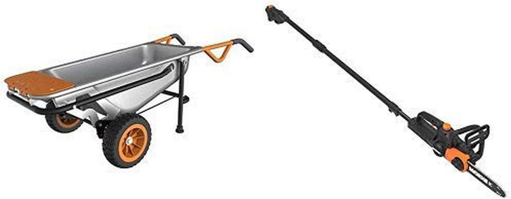 8-in-1 Yard Cart Wheelbarrow Dolly X8544