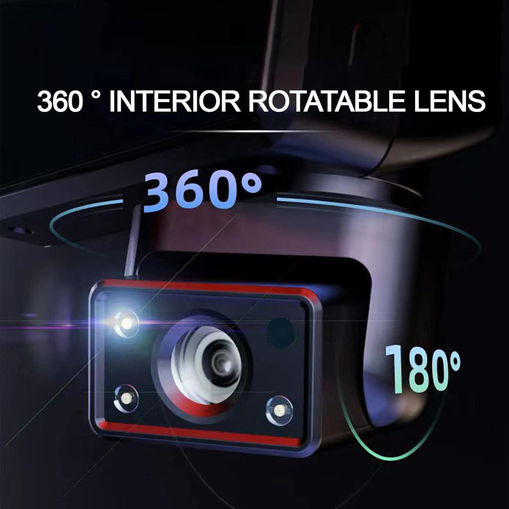 1080P FHD Front and Rear Dash Cam with Night Vision F840