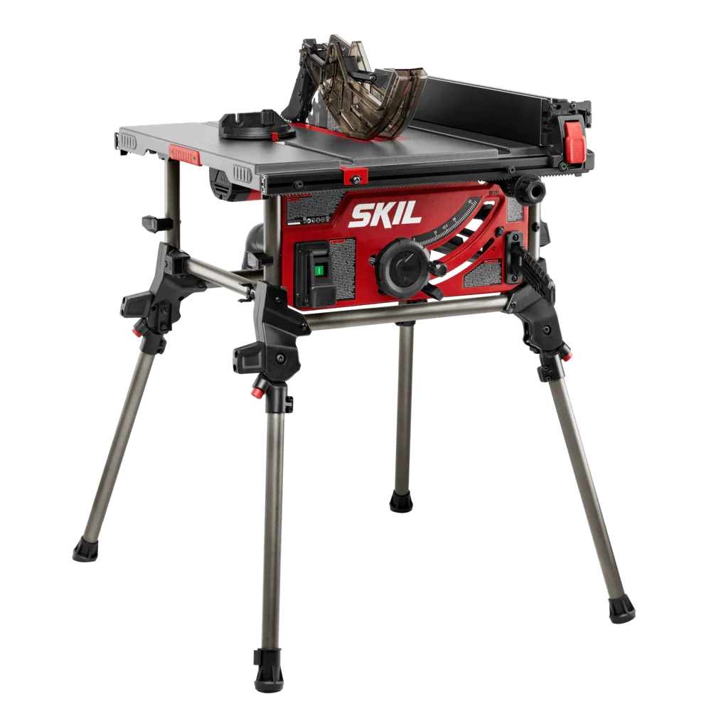 15 Amp 10'' Corded Electric Table Saw with Folding Stand C54190