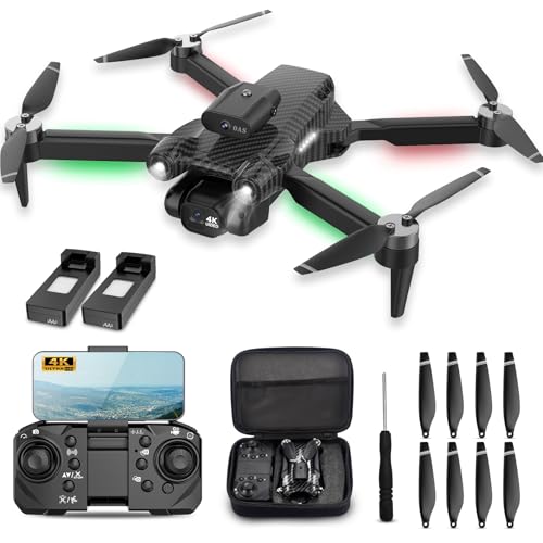 Mini Drone with 2 Batteries and Carrying Case A59425