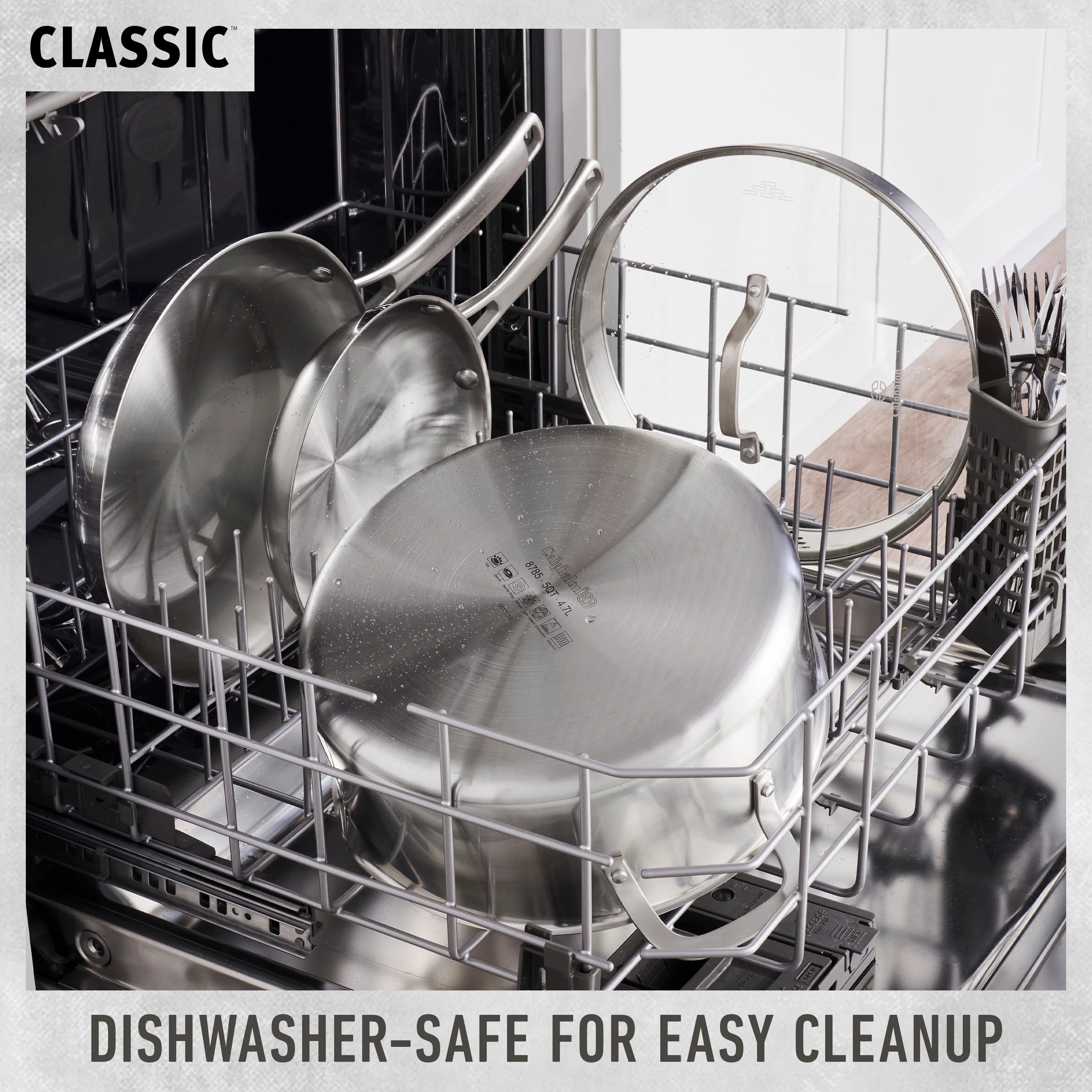 10-Piece Stainless Steel Cookware Set U827893