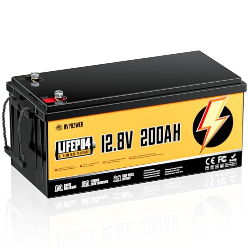 12V 200Ah LiFePO4 Battery with 200A BMS U1408