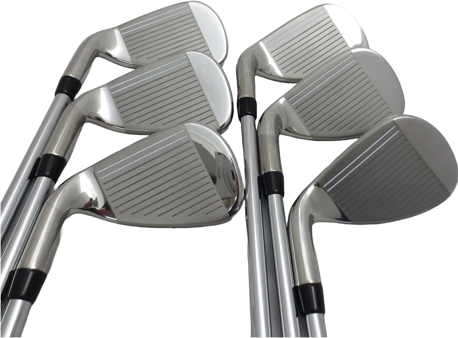Complete Golf Set Driver Wood Hybrid Irons Putter Right Handed Regular Flex Black White Blue X622817