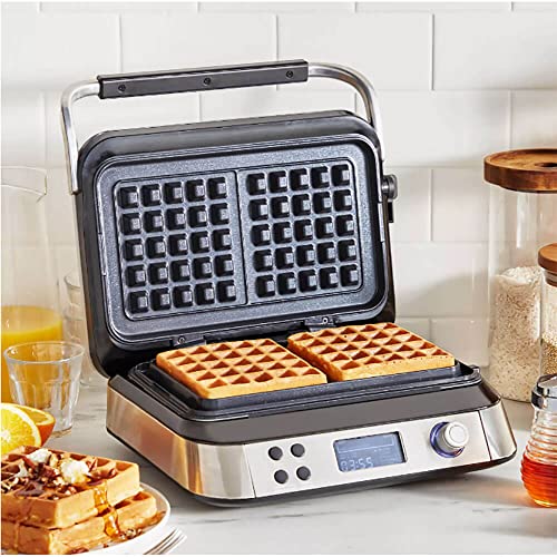 GreenPan Healthy Ceramic Nonstick Reversible Waffle Plates O40389