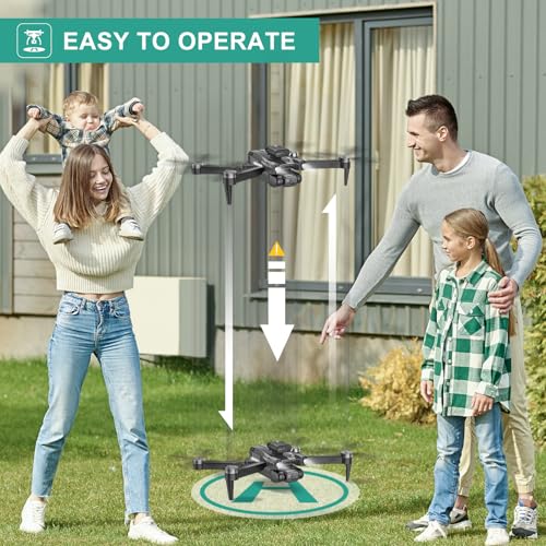 Mini Drone with 2 Batteries and Carrying Case A59425
