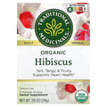 Organic Hibiscus Herbal Tea 16 Tea Bags Pack of 3 O93494
