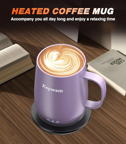 16oz Self Heating Coffee Mug with Temperature Control U27476