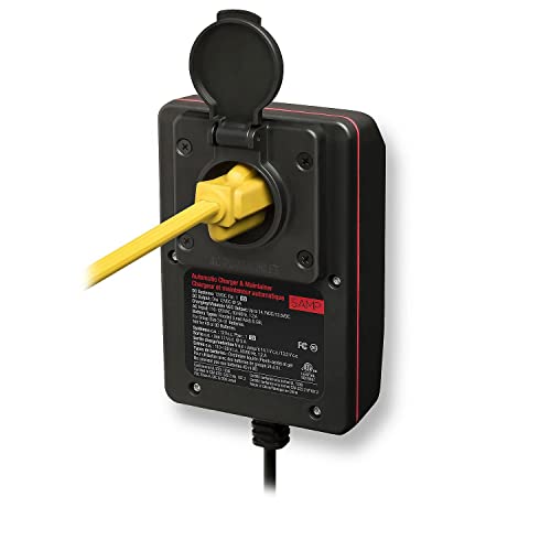 5 Amp Fully Automatic On-board Battery Charger and Maintainer with Integrated AC Inlet P24052