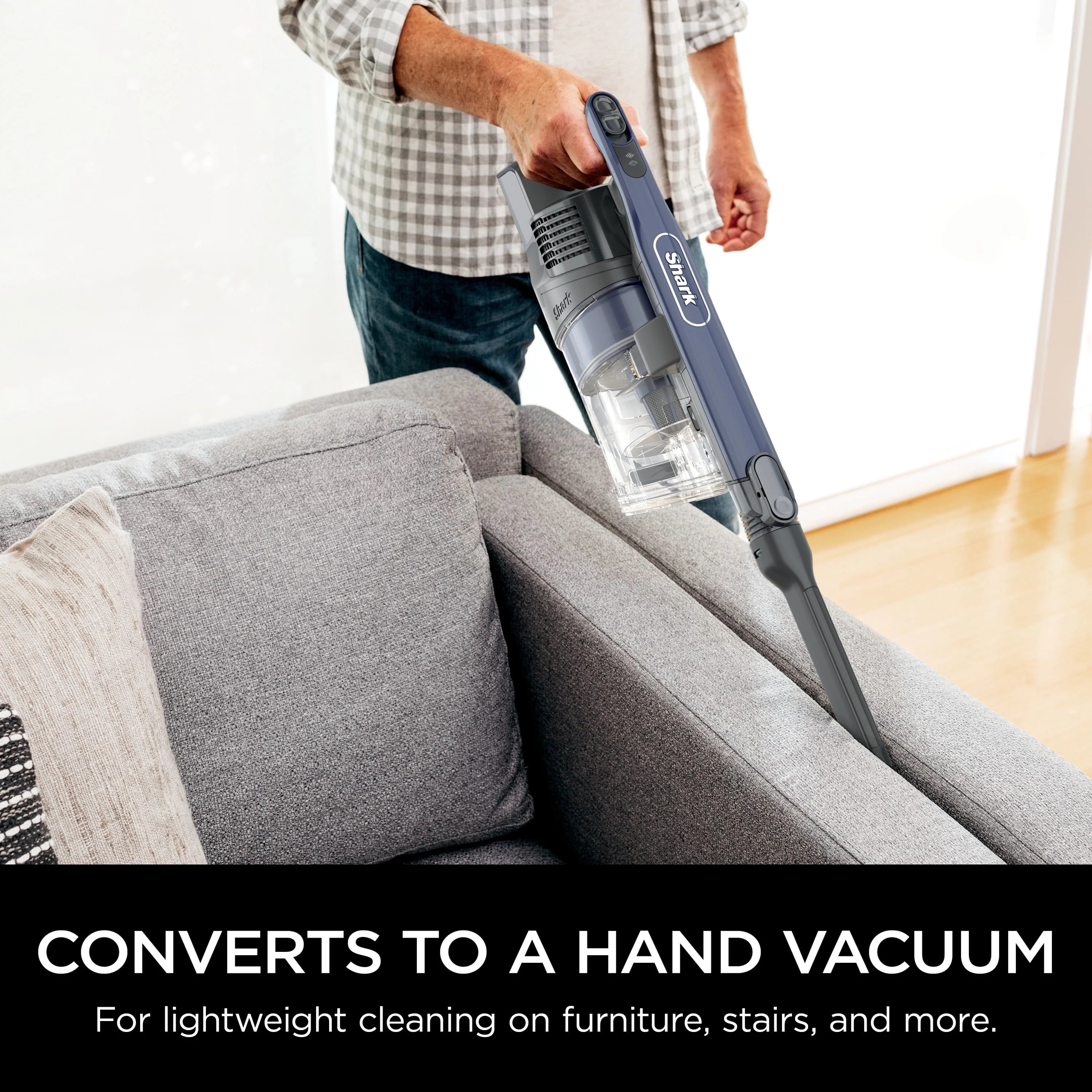 Blue Cordless Stick Vacuum A697