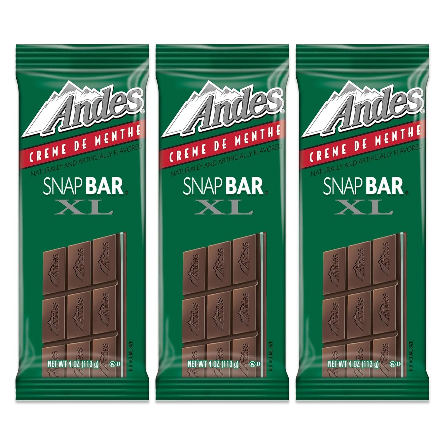 XL Snap Bar 3 Pack Chocolate Mints M499592