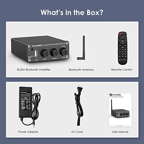 200W Bluetooth Stereo Amplifier L189484
