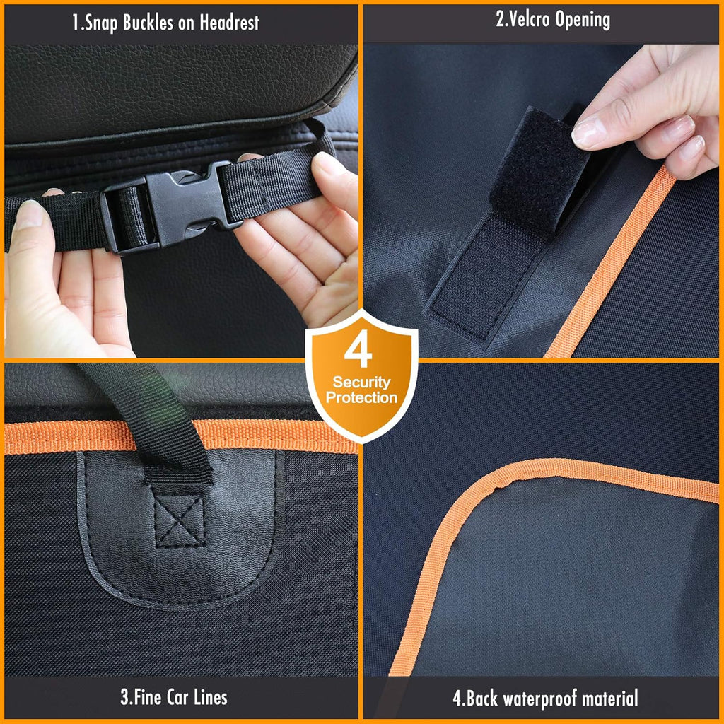 Yellow Washable Waterproof Pet Cargo Cover Liner D935711