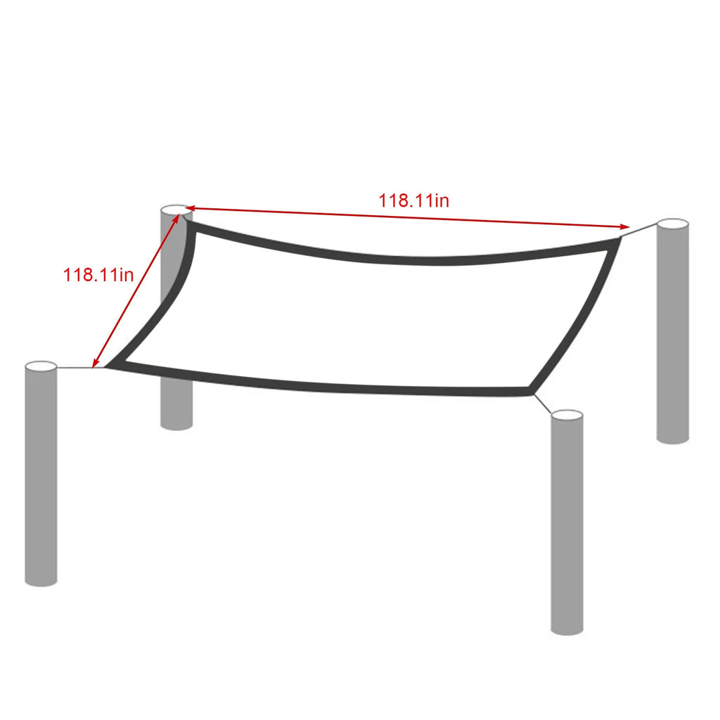 Clear Vinyl Coated PVC Tarps With Rustproof Grommets U979