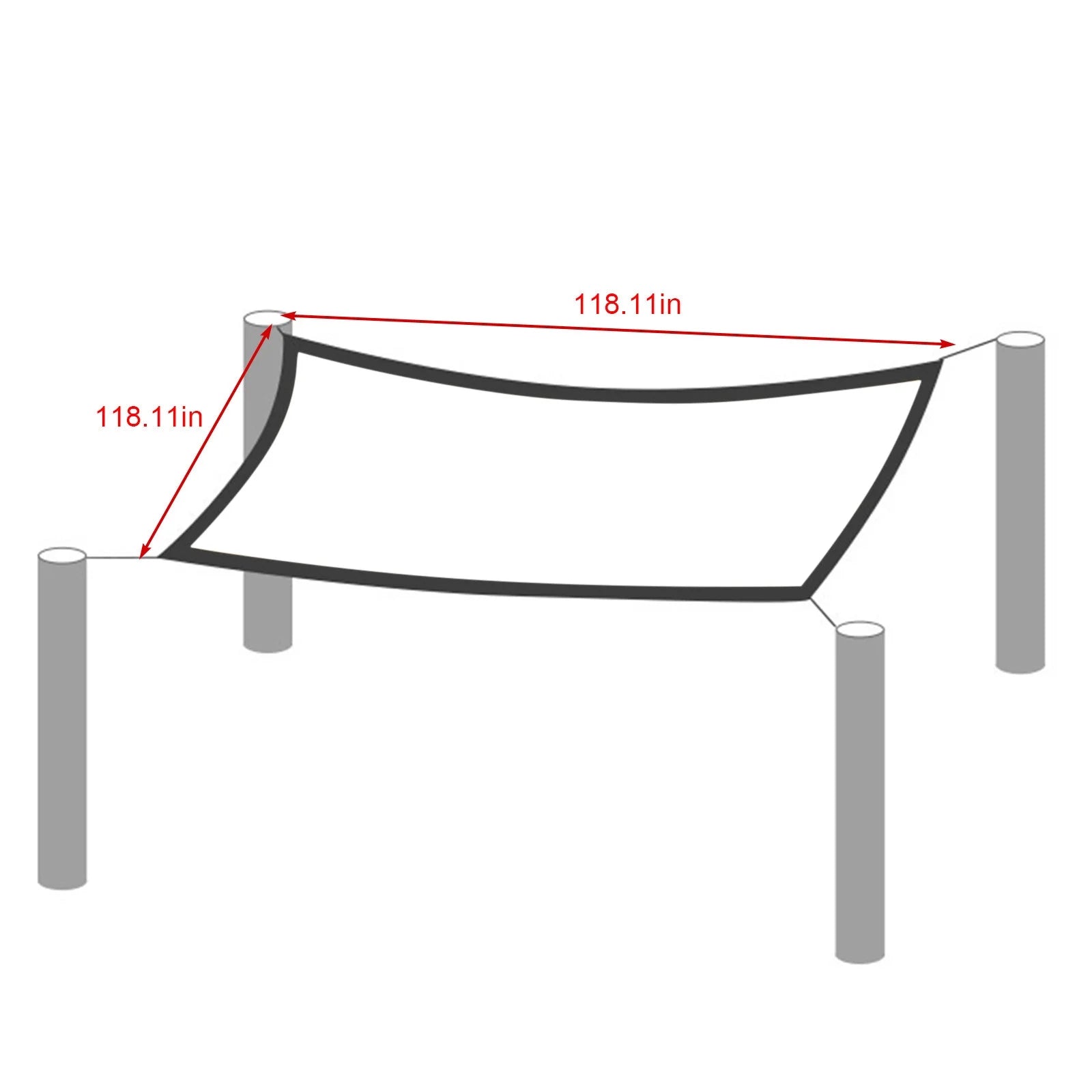 Clear Vinyl Coated PVC Tarps With Rustproof Grommets U979