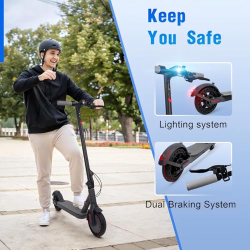 350W Electric Scooter with 8.5" Solid Tires T368641