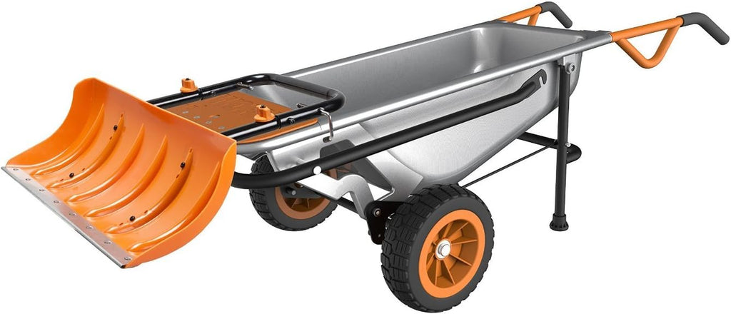 8-in-1 Yard Cart Wheelbarrow Dolly X8544