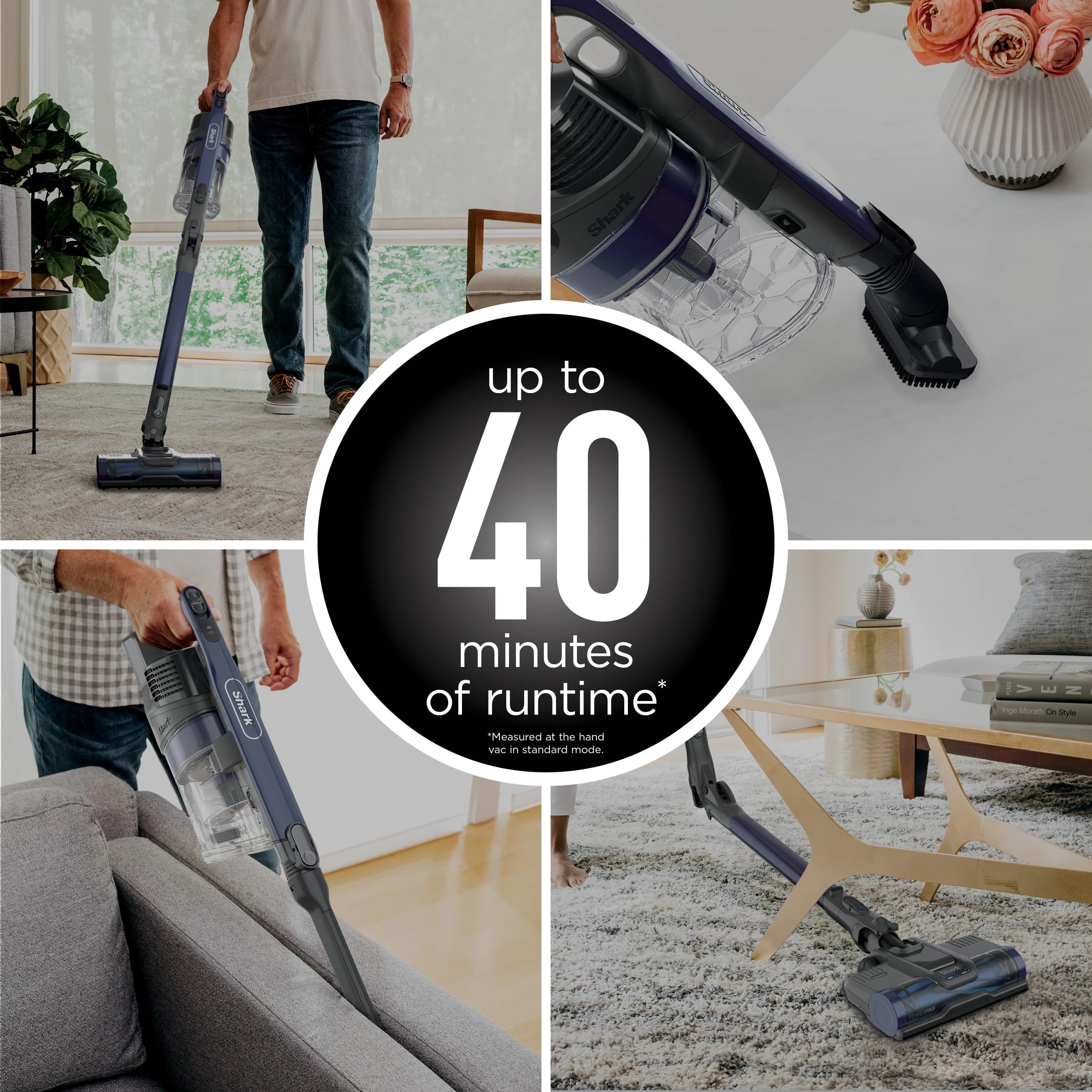 Blue Cordless Stick Vacuum A697