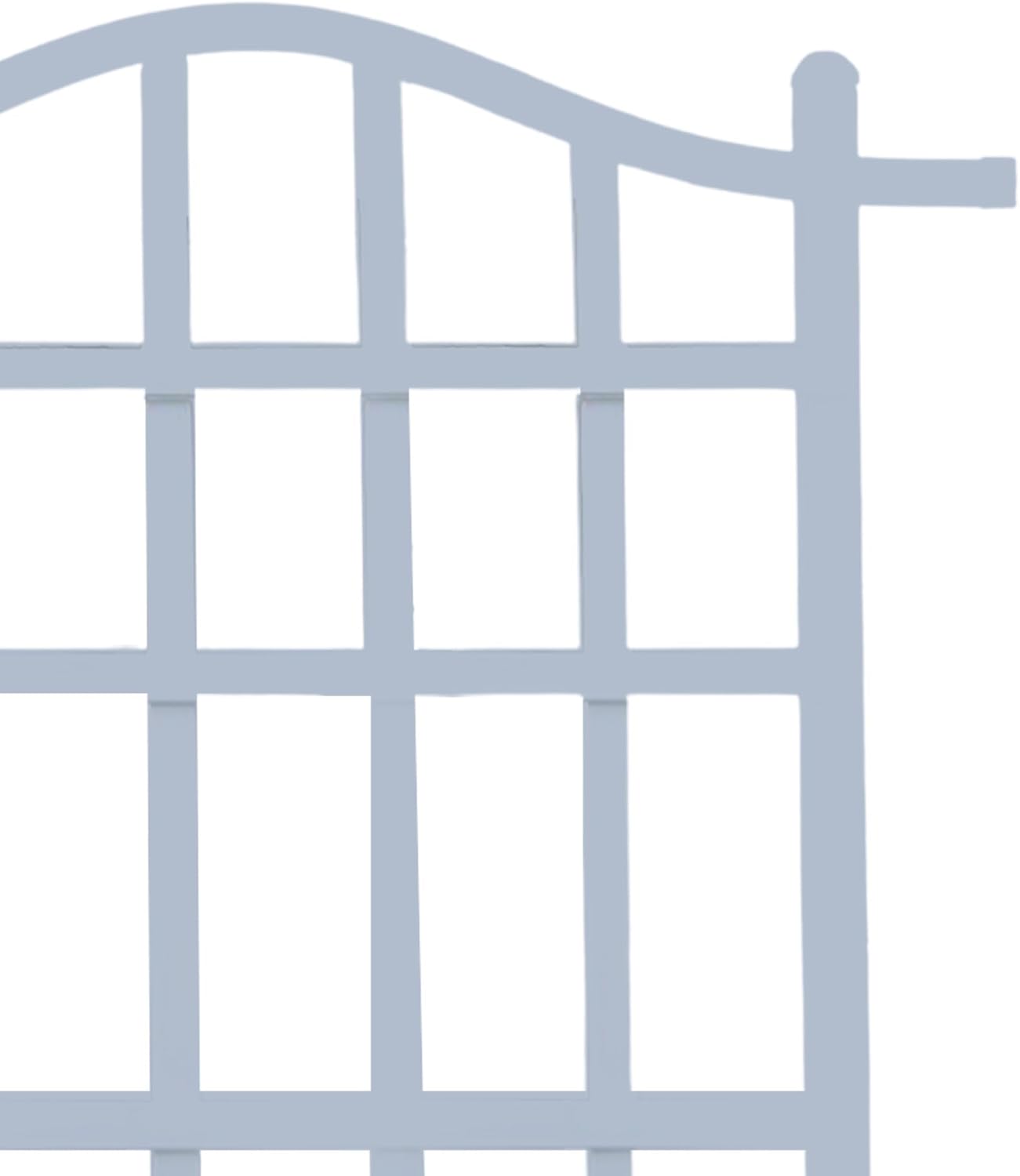 White 35 x 75 Inch Garden Trellis I93400